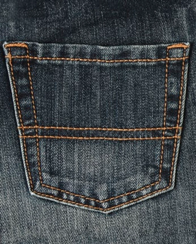 Lot de jeans bootcut basiques pour garçon