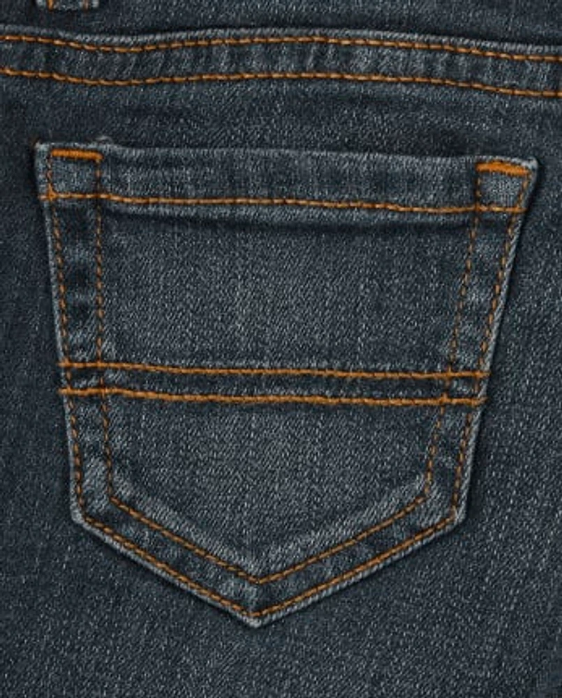 Baby And Toddler Boys Straight Jeans 3-Pack