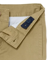 Lot de 2 pantalons chino droits uniformes extensibles pour garçons