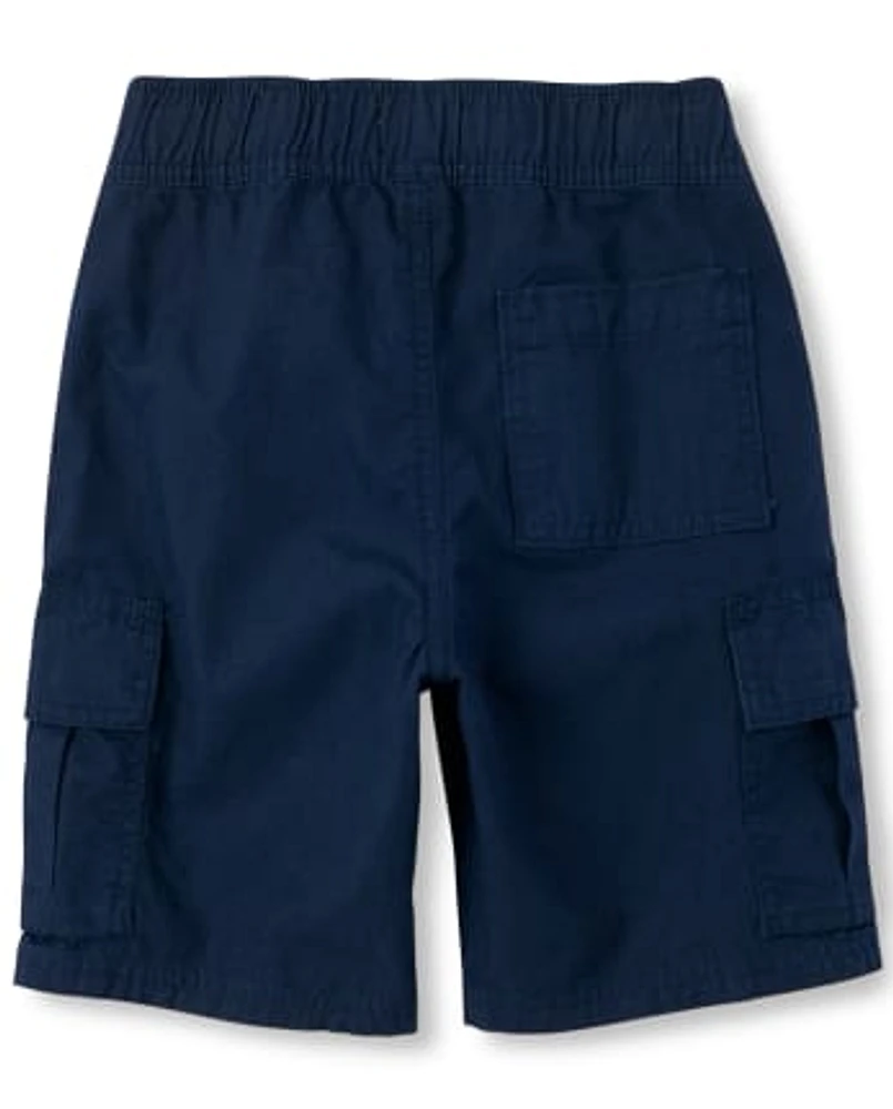 Lot de 4 shorts cargo à enfiler pour garçon