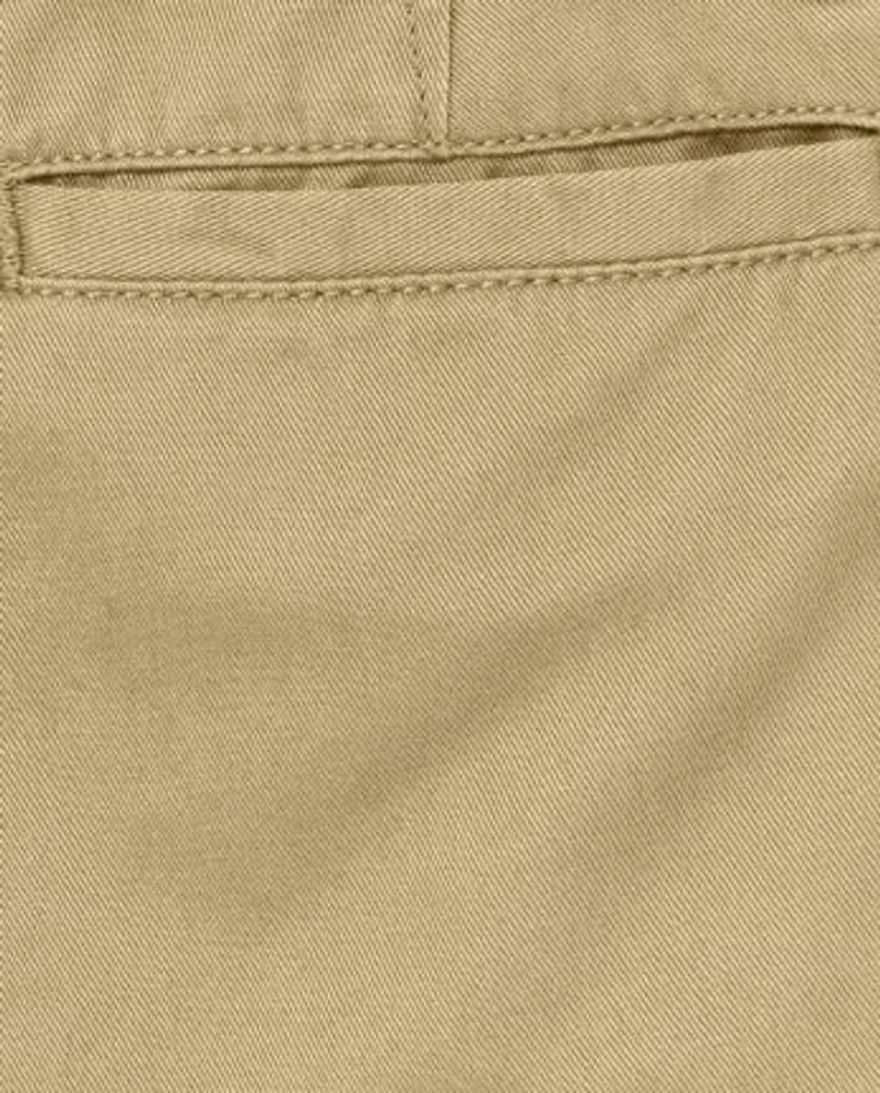 Boys Uniform Stretch Chino Shorts 3-Pack