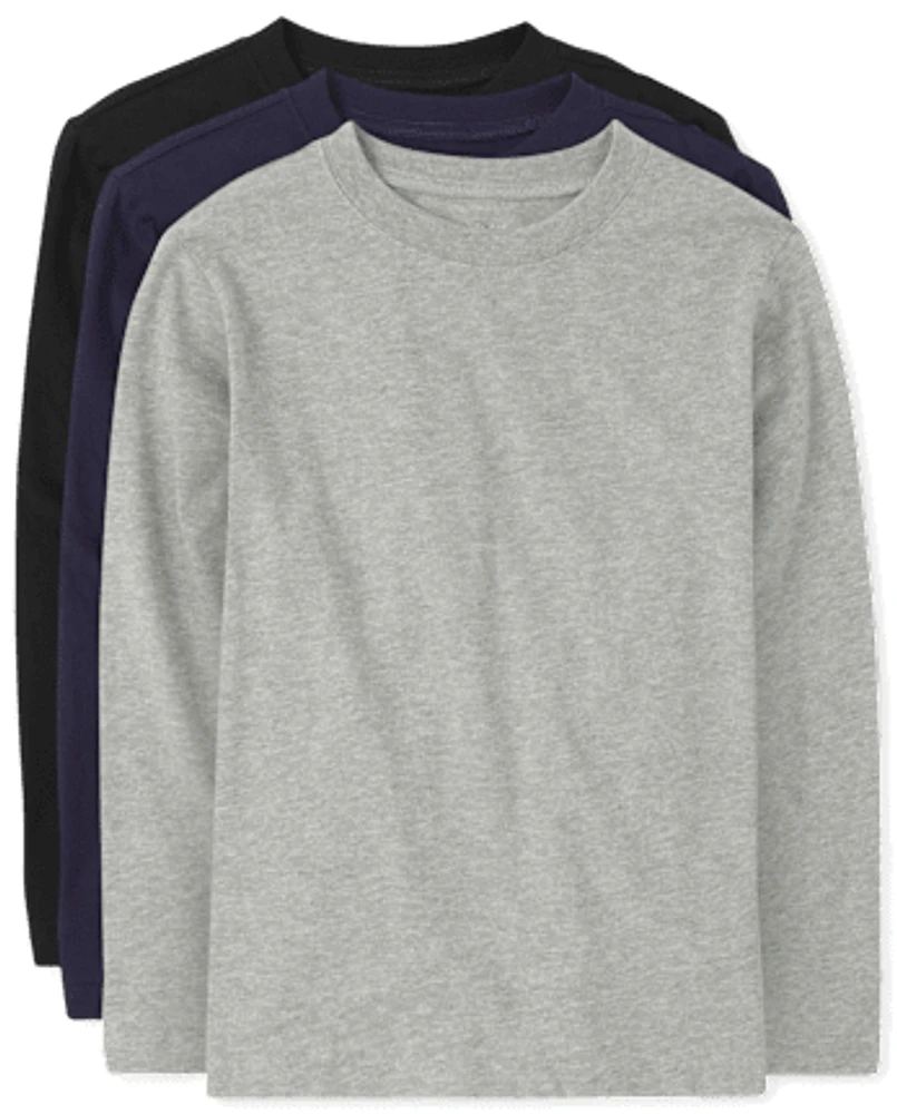 Boys Basic Layering Tee 3-Pack