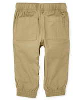 Pantalon de jogging extensible à enfiler pour bébés et tout-petits garçons