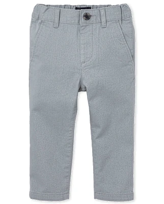Baby And Toddler Boys Uniform Skinny Chino Pants