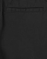 Boys Uniform Stretch Pull On Straight Chino Pants