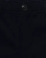 Boys Uniform Stretch Pull On Straight Chino Pants
