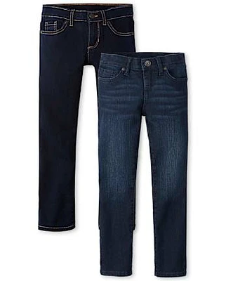 Girls Skinny Jeans 2-Pack