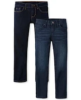 Girls Skinny Jeans 2-Pack