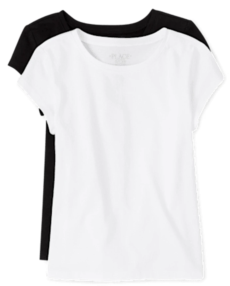 Girls Tee Shirt 2-Pack - Plus