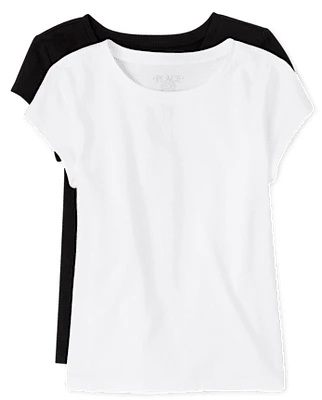 Girls Tee Shirt 2-Pack - Plus