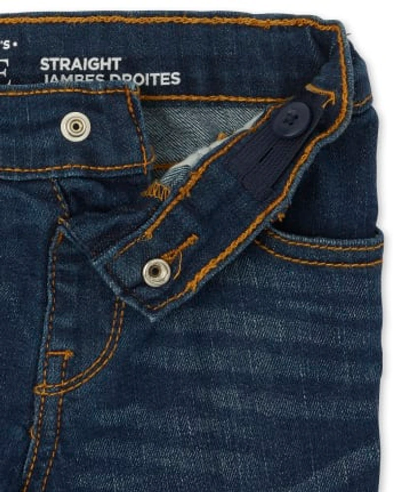 Baby And Toddler Boys Straight Jeans 2-Pack
