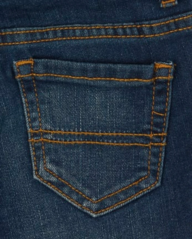 Baby And Toddler Boys Straight Jeans 2-Pack