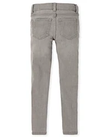 Girls Knit Denim Jeggings 2-Pack