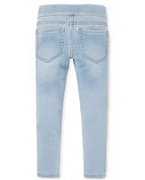 Girls Knit Denim Pull On Jeggings 3-Pack