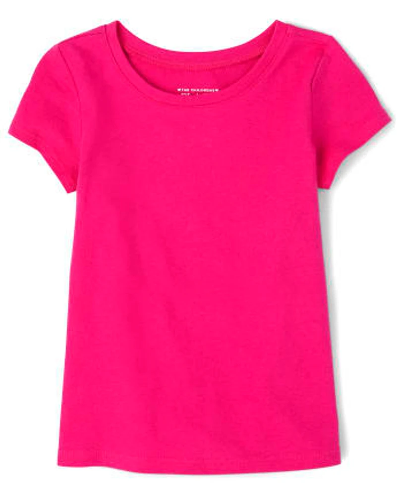 Lot de 4 t-shirts pour petites filles