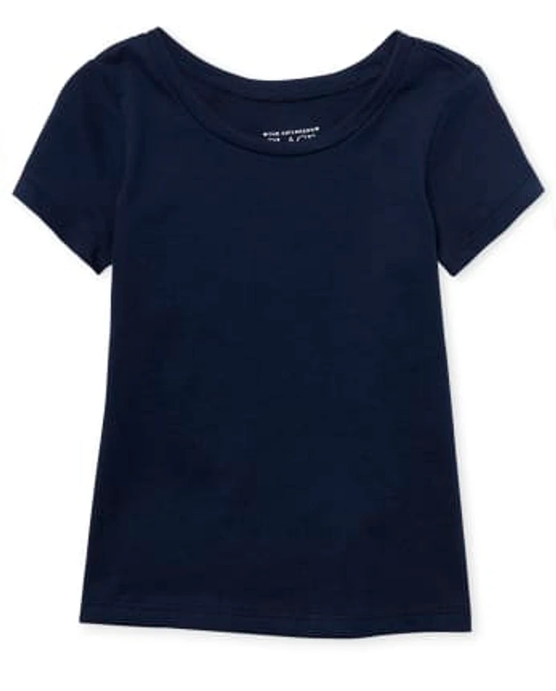 Lot de 4 t-shirts pour petites filles