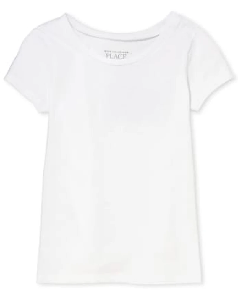 Lot de 4 t-shirts pour petites filles