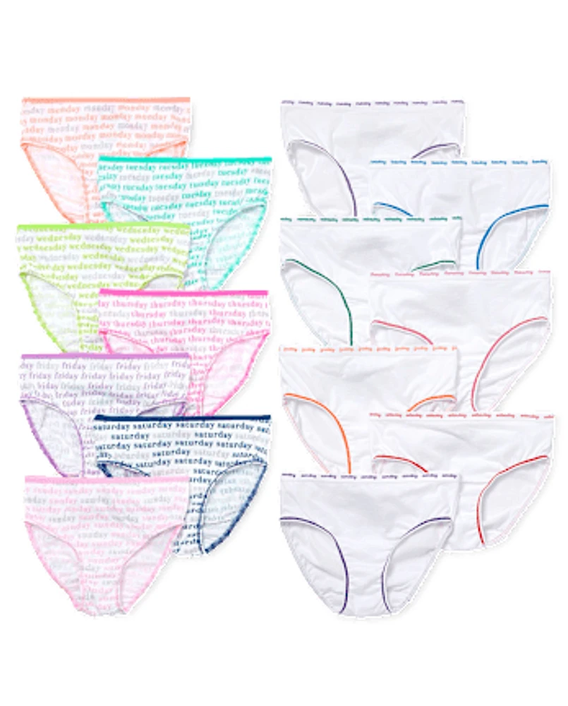Girls Underwear 14-Pack