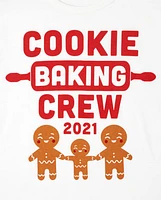 Adult Matching Family Baking Crew Graphic Tee