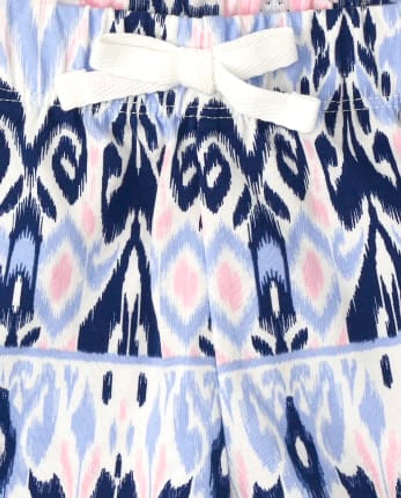 Lot de 2 shorts imprimés pour fille