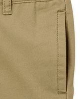 Lot de 5 pantalons chino droits extensibles uniformes pour bébés et tout-petits garçons