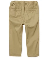 Lot de 5 pantalons chino droits extensibles uniformes pour bébés et tout-petits garçons