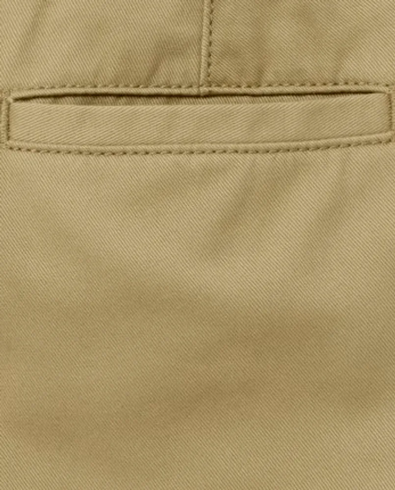 Lot de 5 pantalons chino droits extensibles uniformes pour bébés et tout-petits garçons