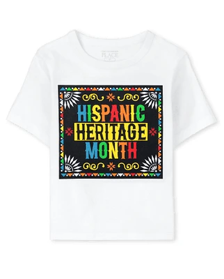 Baby And Toddler Matching Family Hispanic Heritage Graphic Tee