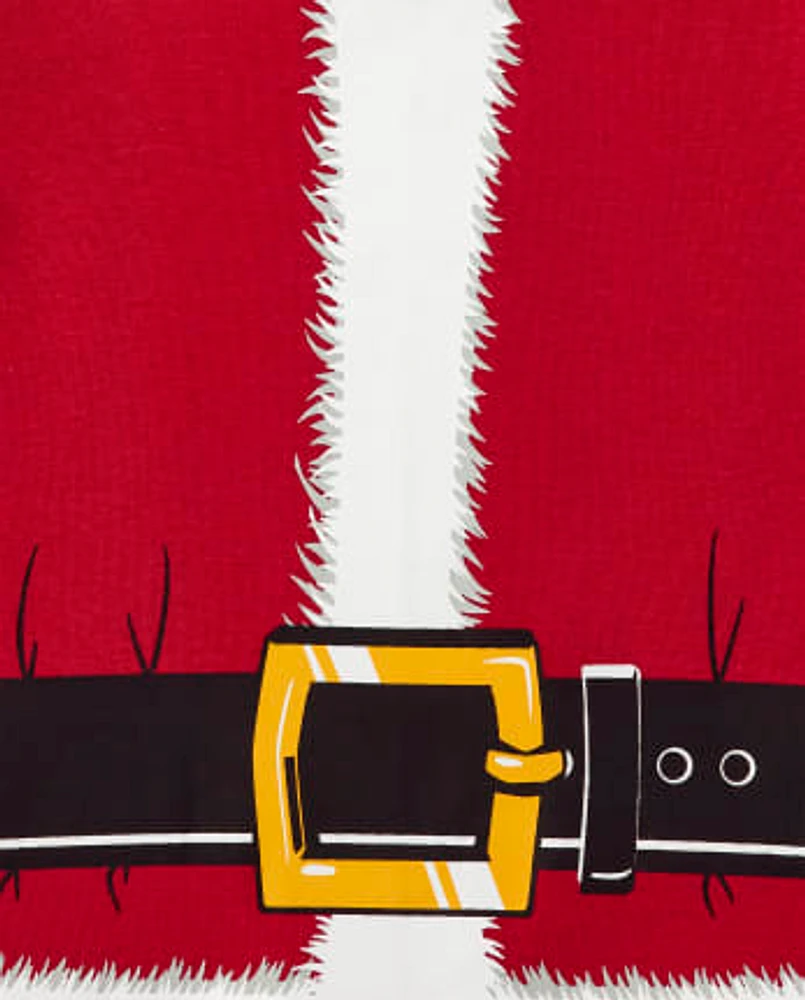 Baby And Toddler Matching Family Santa Snug Fit Cotton Pajamas
