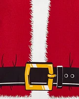 Baby And Toddler Matching Family Santa Snug Fit Cotton Pajamas