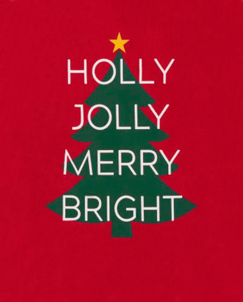 Adult Matching Family Holly Jolly Cotton Pajamas
