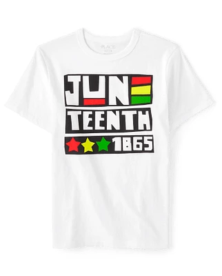 Kids Matching Family Juneteenth Graphic Tee