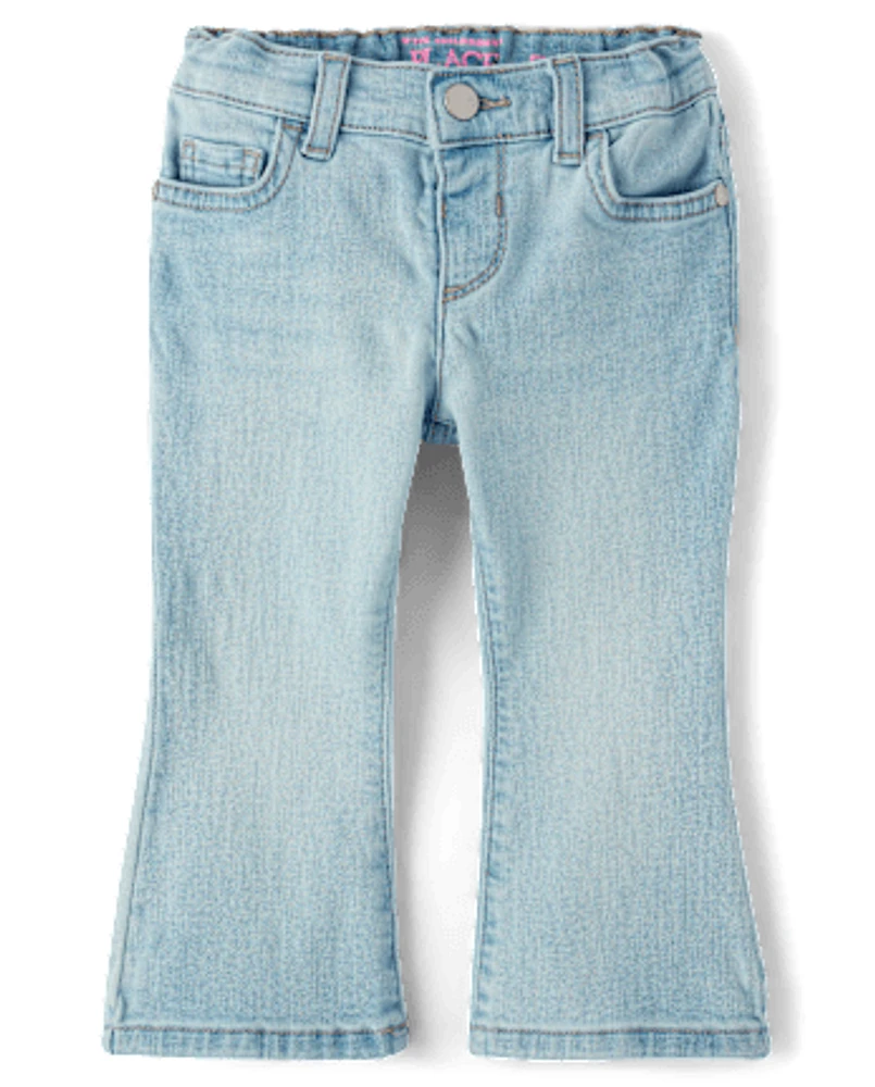 Toddler Girls Flare Jeans