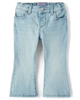 Toddler Girls Flare Jeans