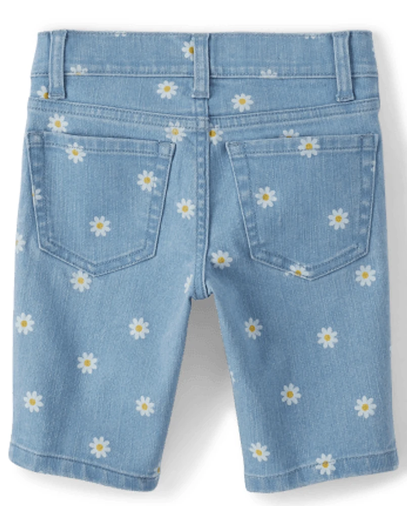 Short en jean Daisy Skimmer pour fille