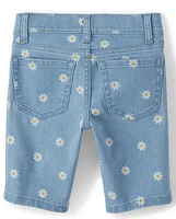 Short en jean Daisy Skimmer pour fille