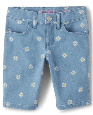 Short en jean Daisy Skimmer pour fille