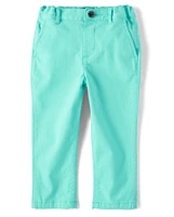 Baby And Toddler Boys Uniform Stretch Skinny Chino Pants