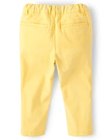 Baby And Toddler Boys Uniform Stretch Skinny Chino Pants
