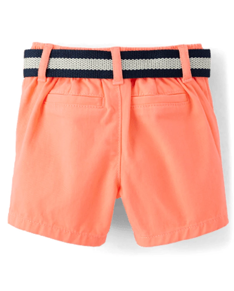 Baby Boys Dad And Me Striped Chambray 2-Piece Outfit Set