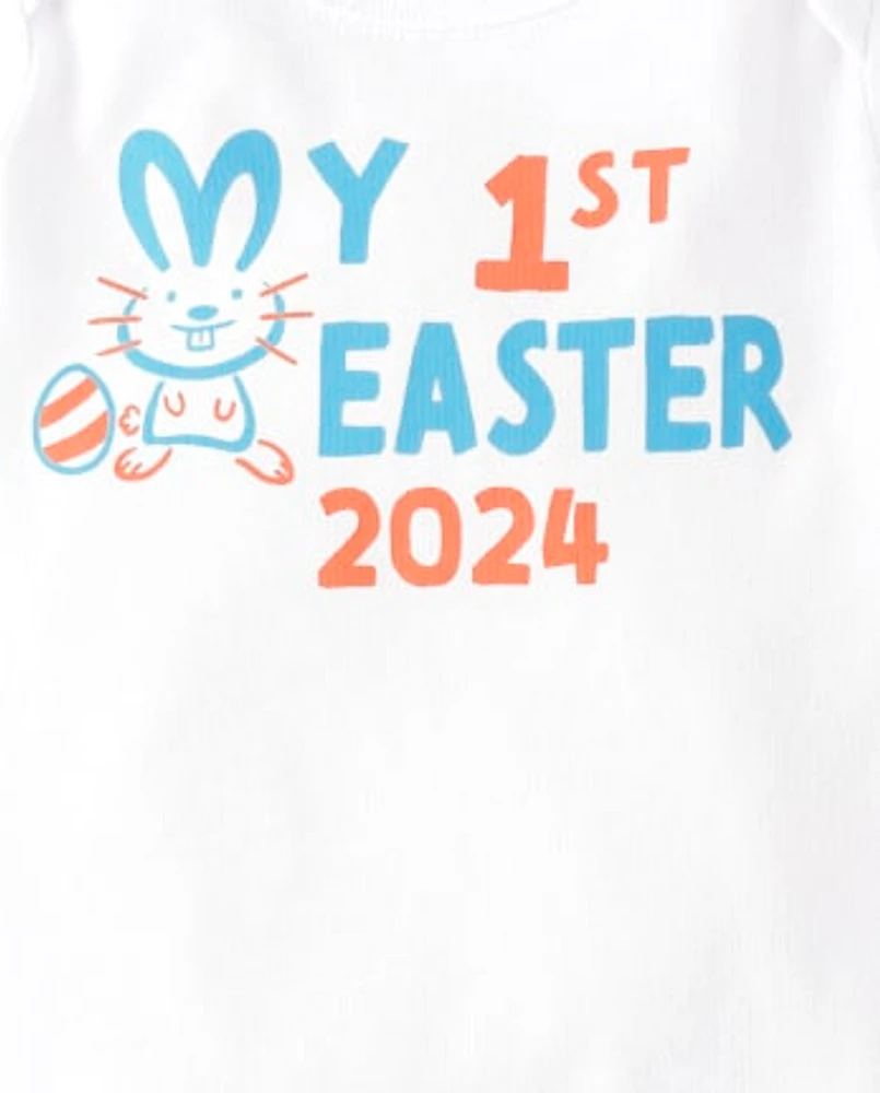 Baby First Easter Graphic Bodysuit