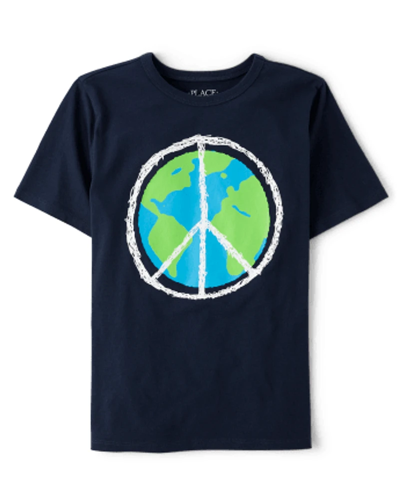 Boys Earth Day Graphic Tee