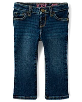 Baby And Toddler Girls Bootcut Jeans