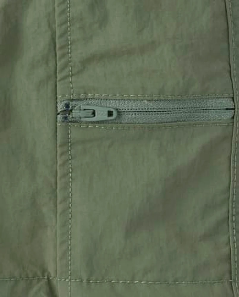 Short cargo à séchage rapide pour bébés et tout-petits garçons