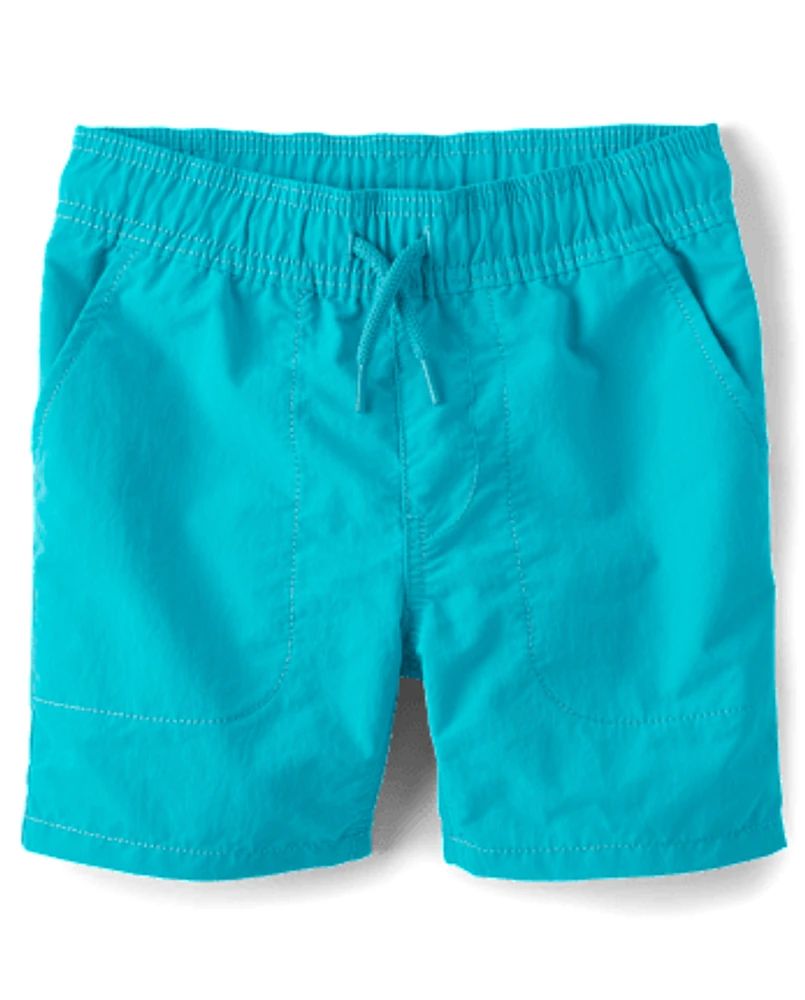 Short à enfiler pour piscine et jeu séchage rapide garçon