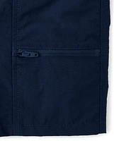 Short cargo à séchage rapide pour garçon