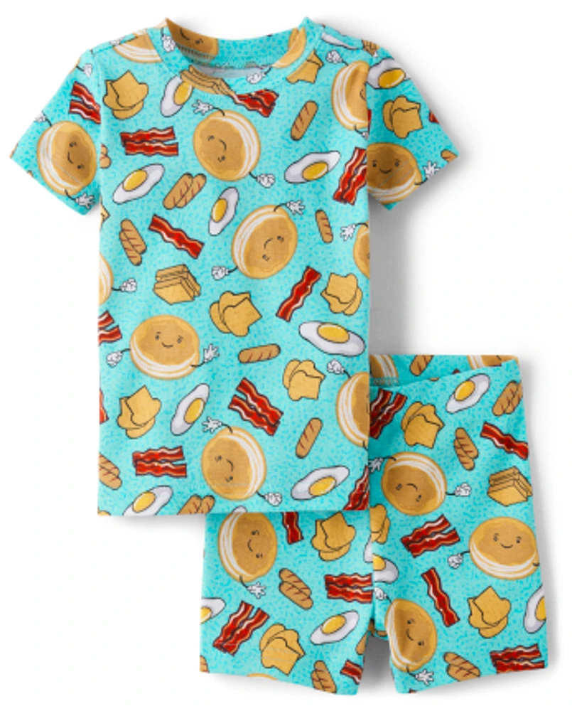 Pyjama Bébé Et tout-petit Breakfast Snug Fit en coton