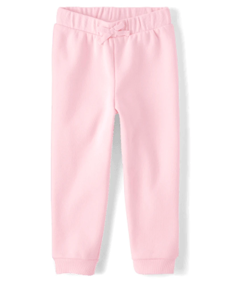 Toddler Girls Fleece Jogger Pants