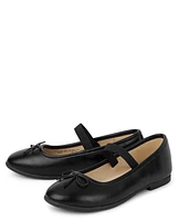 Girls Bow Ballet Flats