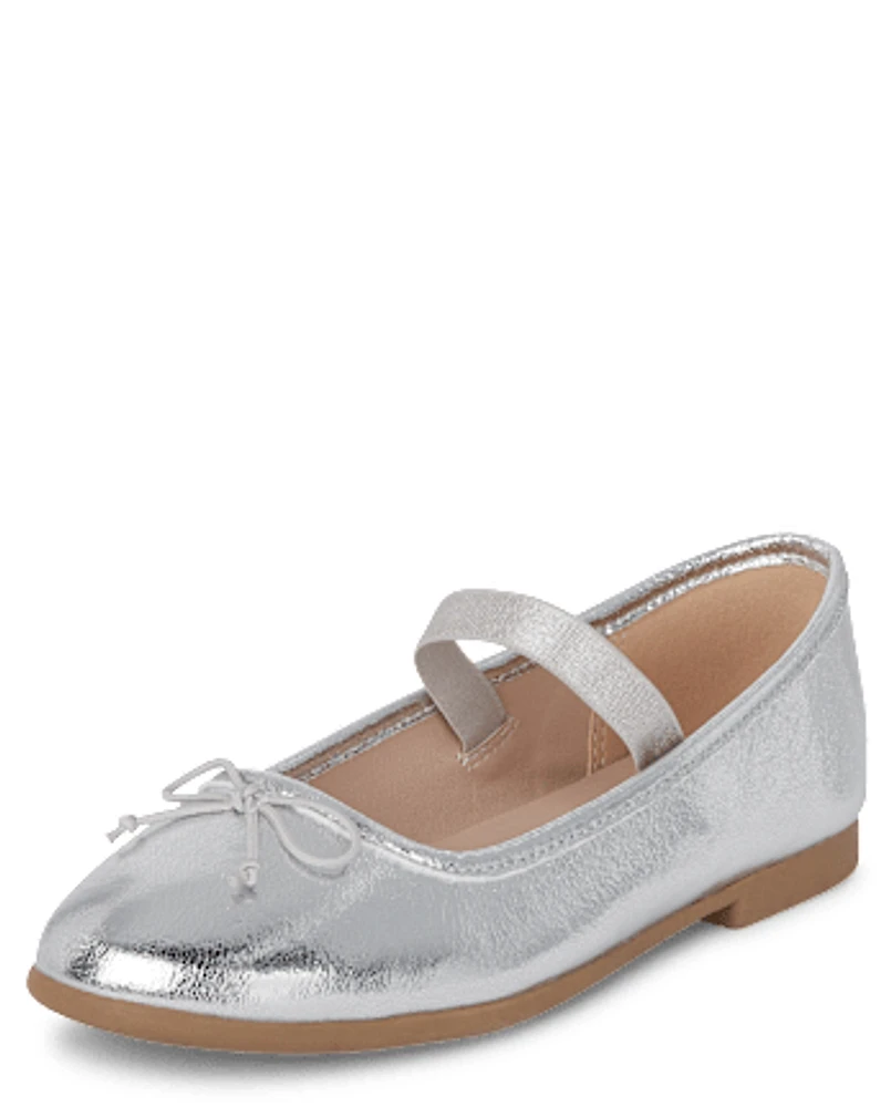 Ballerines à nœud pour filles